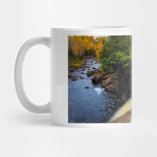 Illgren Falls in Autumn Mug